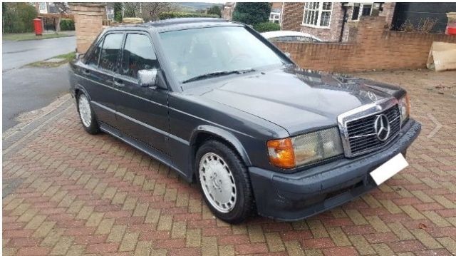 mercedes-benz cosworth 2.3 1980 lhd in uk