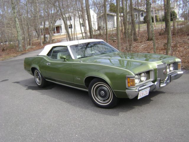 1972 cougar xr7 convertible