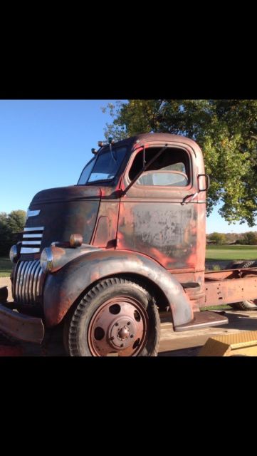 1941-1947 coe ford rat rod bus dodge chevy gmc harley hauler original 1937 57