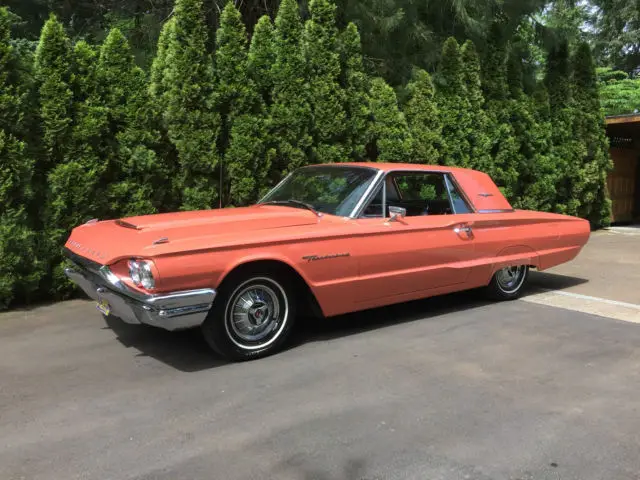 1964 ford thunderbird hardtop, same 90 year old owner last 46 years