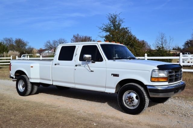 1993 ford f-350 7.3l turbo diesel crew cab dually, perfect carfax, f250 pickup