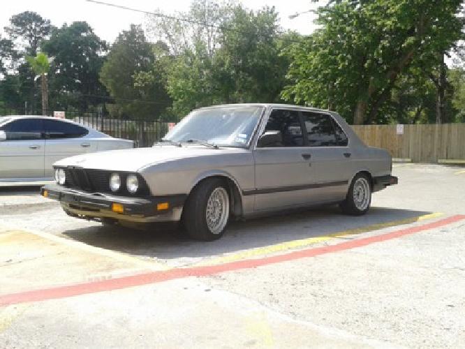 1985 classic bmw 5 series 528e in houston, tx