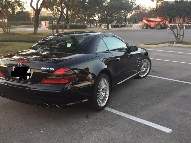 2003 mercedes-benz sl55 in hollywood park, texas