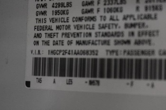 2010 honda accord lx-p lx-p 4dr sedan 5a for sale in saco, maine