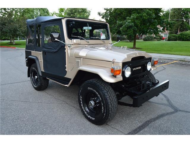 gorgeous 65k actual mile two owner 1976 toyota fj40 landcruiser convertible 4x4