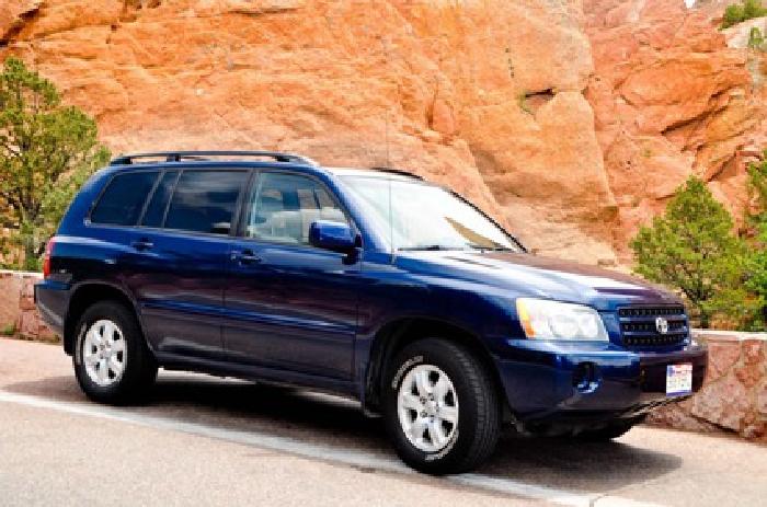 obo 2003 toyota highlander 4-door, suv, only 85k miles in colorado springs, co
