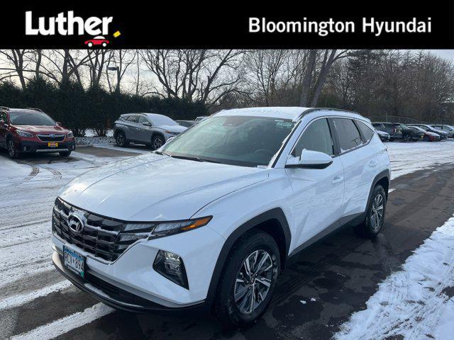 2024 hyundai tucson hybrid blue