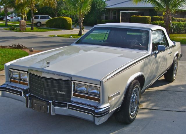 1984 cadillac eldorado biarritz convertible 4.1l