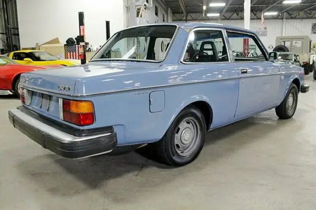1979 volvo 242 dl 159269 miles blue coupe 2.1l inline-4 4-speed manual