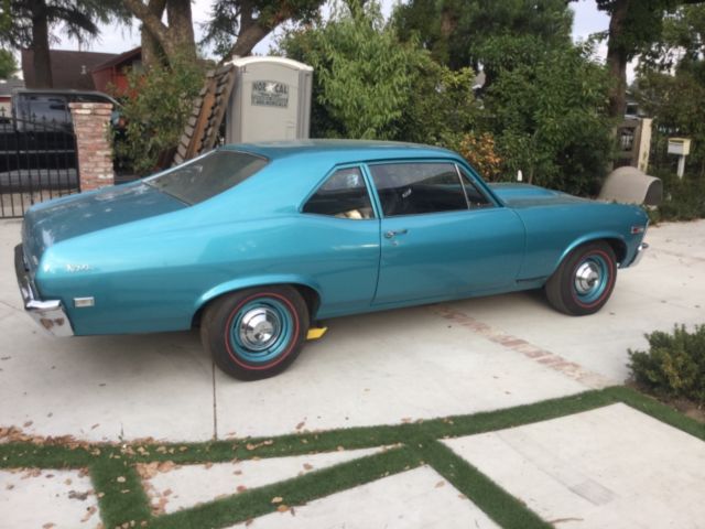 1968 nova ss tribute copo dick harrell big block real 427 #512 block posi
