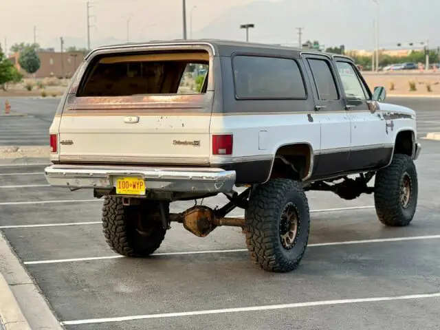 1986 chevrolet k20 suburban