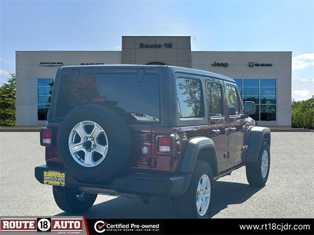 2021 jeep wrangler unlimited sport