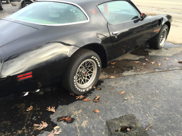 1978 pontiac trans am, black