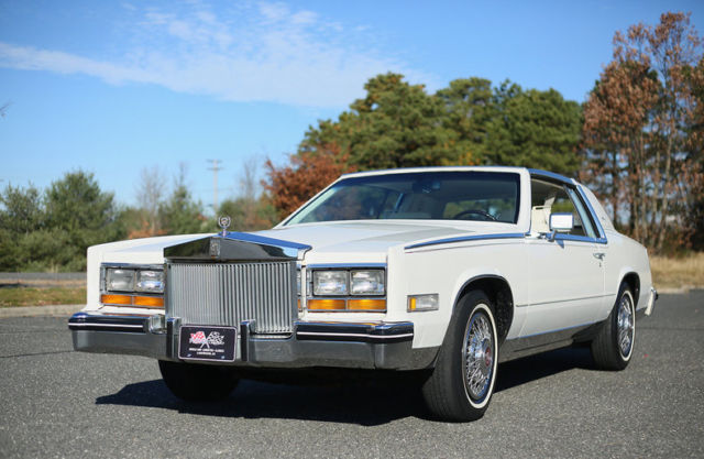 1985 cadillac biarritz - documented low mile car!