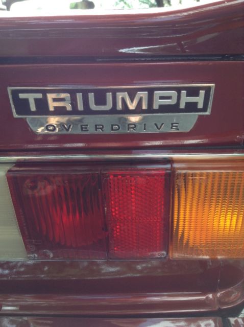 rust free '73 tr6