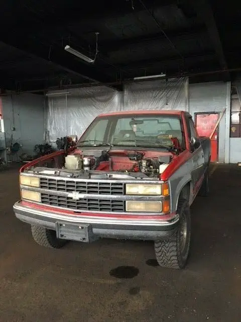 1992 chevy silverado 4x4 - 350 engine 700r4 transmission - project truck
