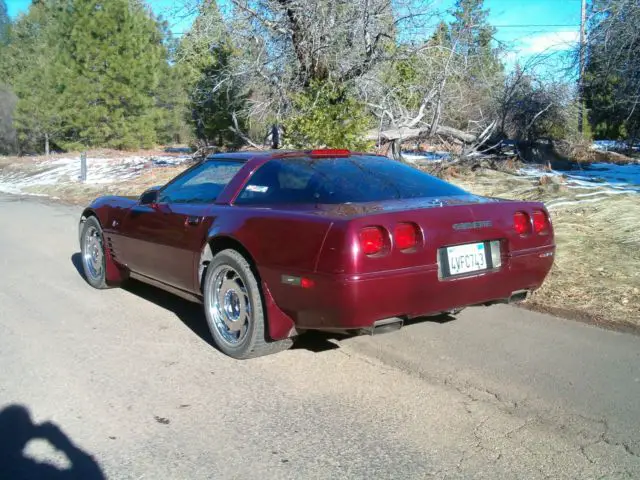 1993 corvette zr-1 40th anniversary coupe