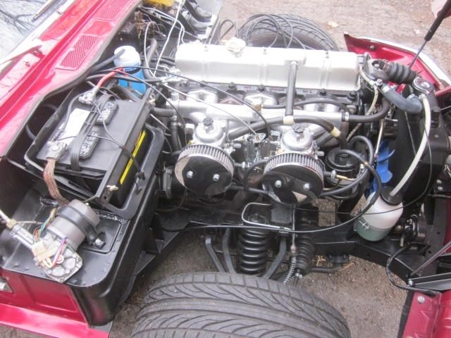 1972 triumph spitfire "spit-six"