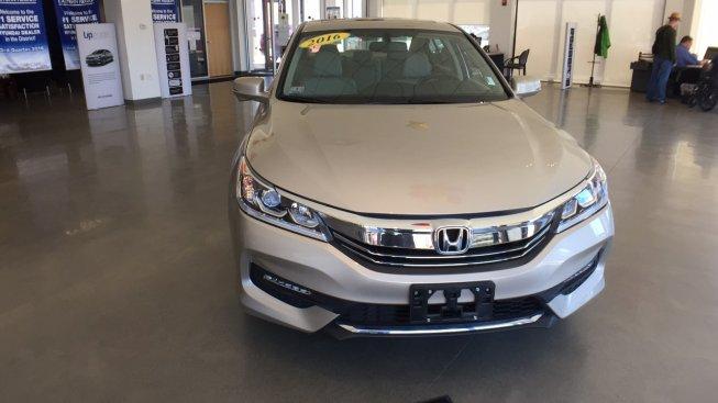 2016 honda accord ex-l sedan for sale in bennington, vermont
