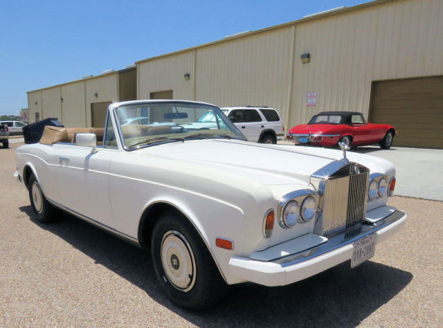 low mileage corniche ii convertible