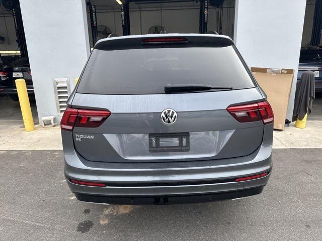 2021 volkswagen tiguan 2.0t se r-line black