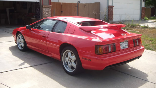 1994 lotus esprit turbo s-4 - red - with leather - fast & in excellent cond