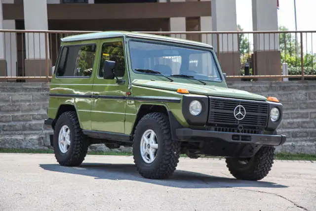 1982 mercedes 230g 4-speed diff locks 2.3l 4x4 33" bfg's swb no reserve! g wagon