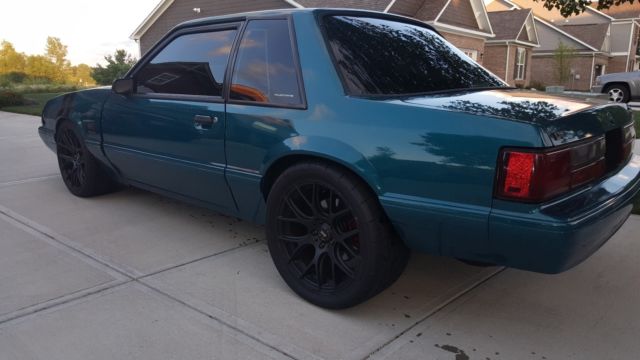 1993 ford mustang notchback 347 stroker turbo .. no reserve
