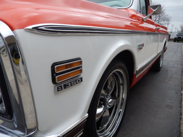 1971 chevrolet super cheyenne fuel injected lt1 4 wheel disc a/c frame off resto