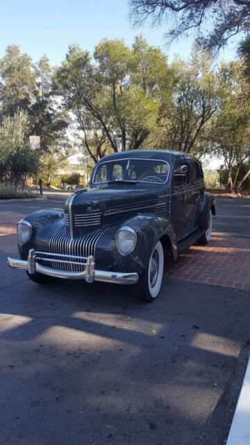 1939 chrysler royal sedan green rwd manual suicide doors