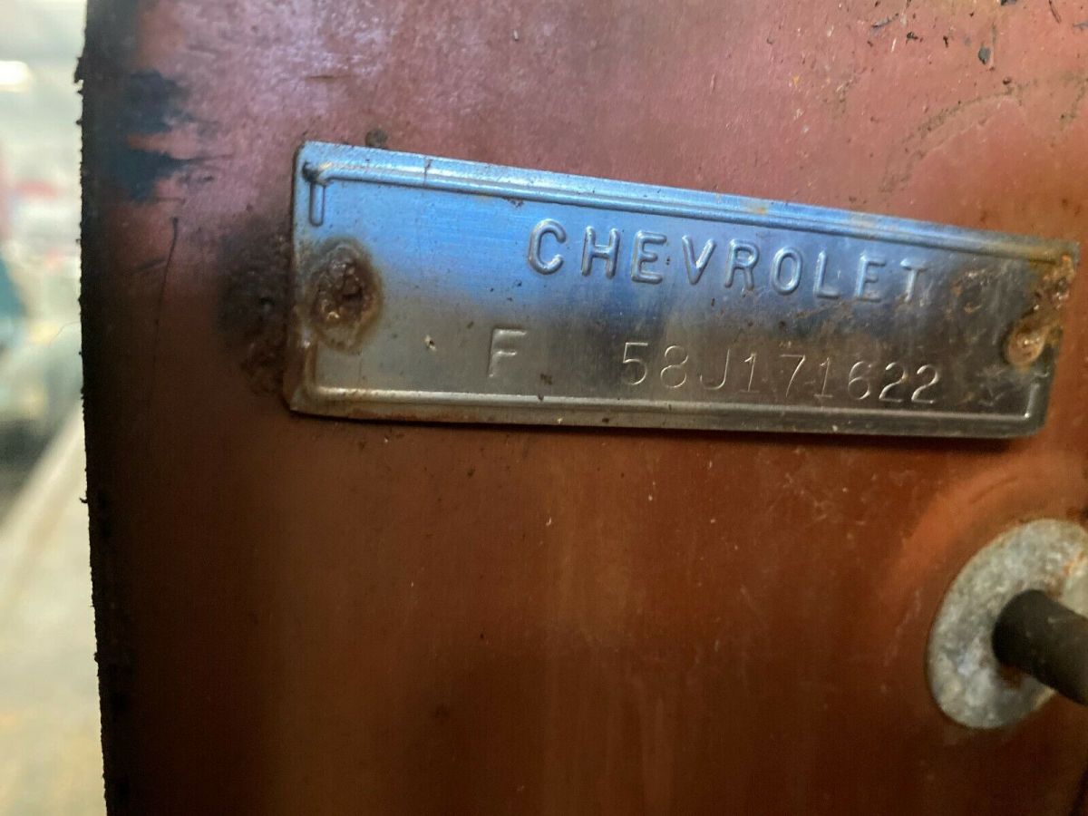 1958 chevrolet bel air 2 dr htp (project)