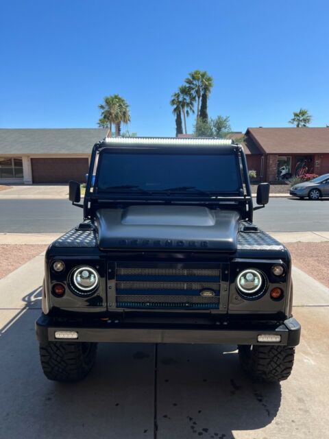 1993 land rover defender pickup black 4wd manual 130