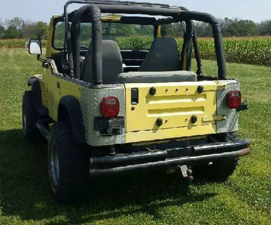 1992 jeep wrangler - lifted - new best top - extra set wheels/tires