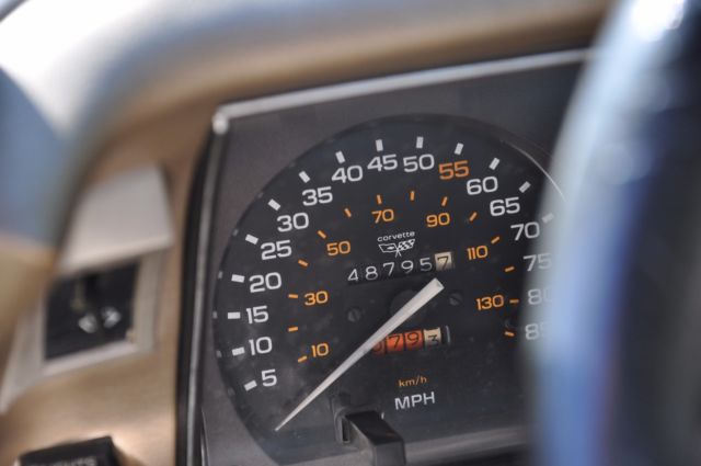 1982 chevrolet corvette collector's edition t-tops