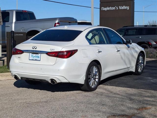 2021 infiniti q50 3.0t luxe