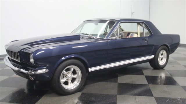1966 ford mustang restomod coupe 1966 restomod used manual