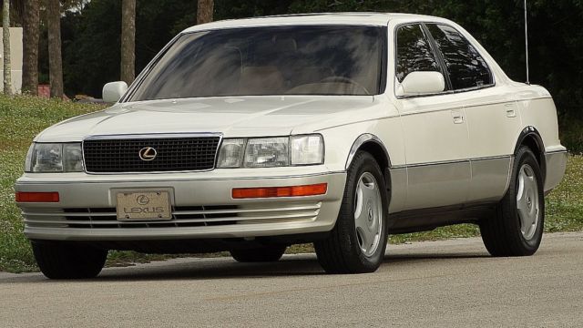 1991 lexus ls400 luxury sedan in excellent just 62,000 miles selling no reserve