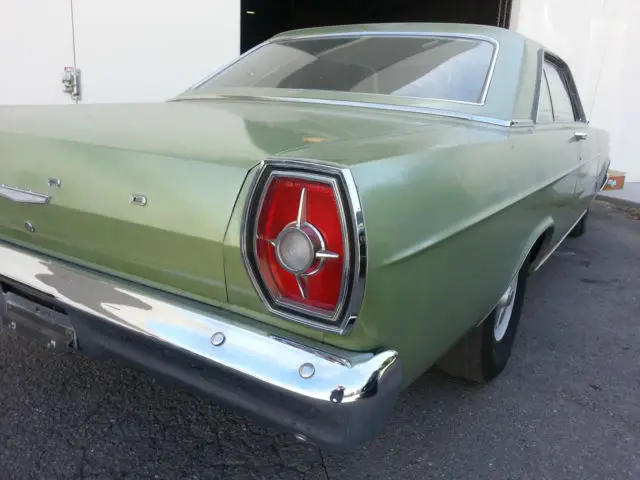 1965 ford galaxie 500 fastback big block automatic original green complete