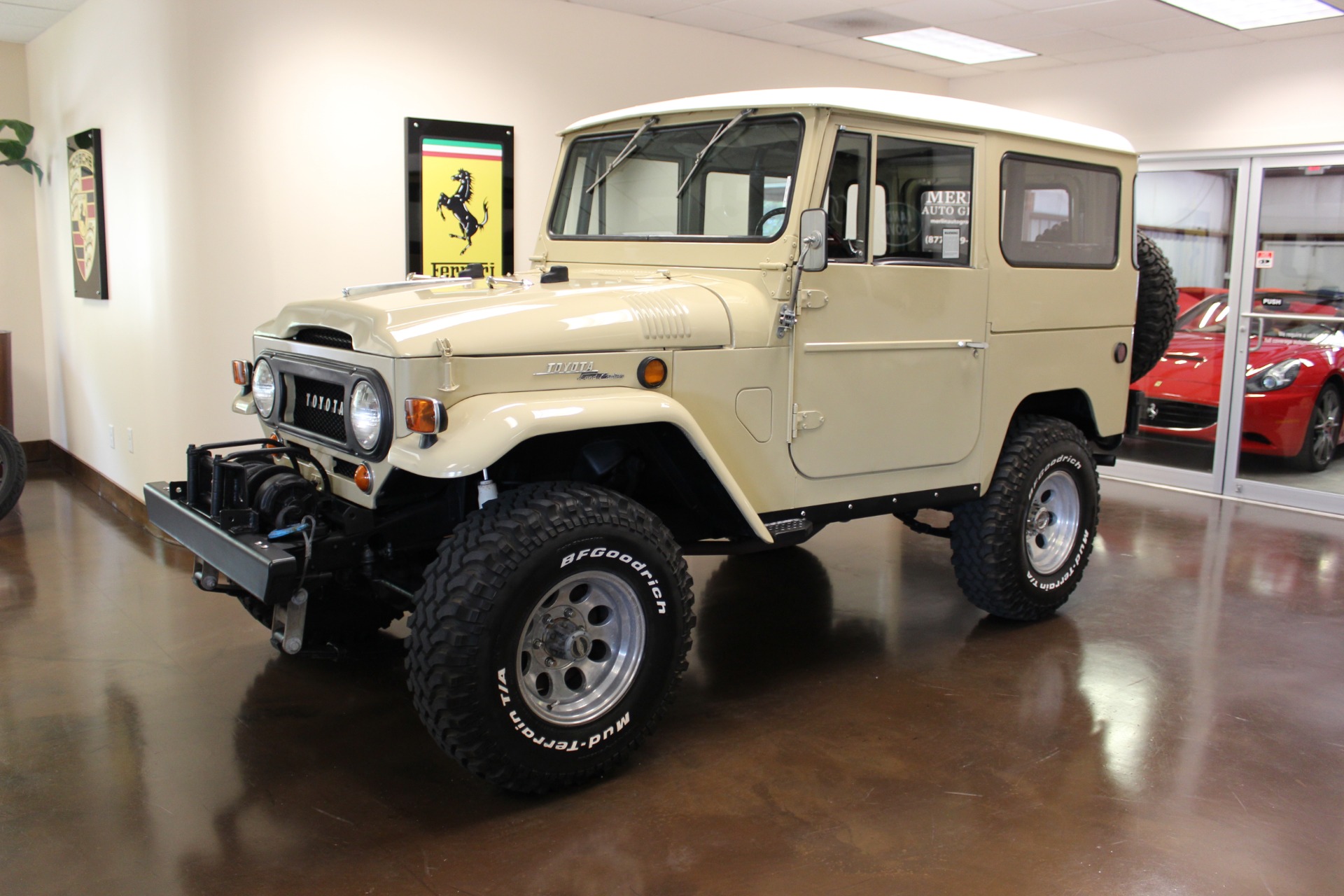 used 1969 toyota fj40 cruiser toyota beige manual