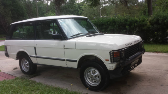 range rover classic 2- door 5-speed tdi