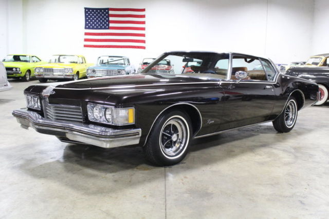 1973 buick riviera 74013 miles brown coupe 455ci v8 3 speed automatic