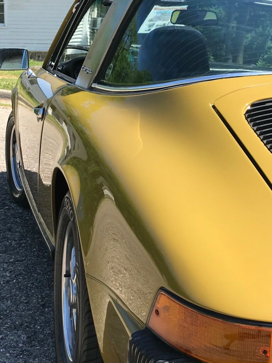 porsche 911 1974 targa california original low miles