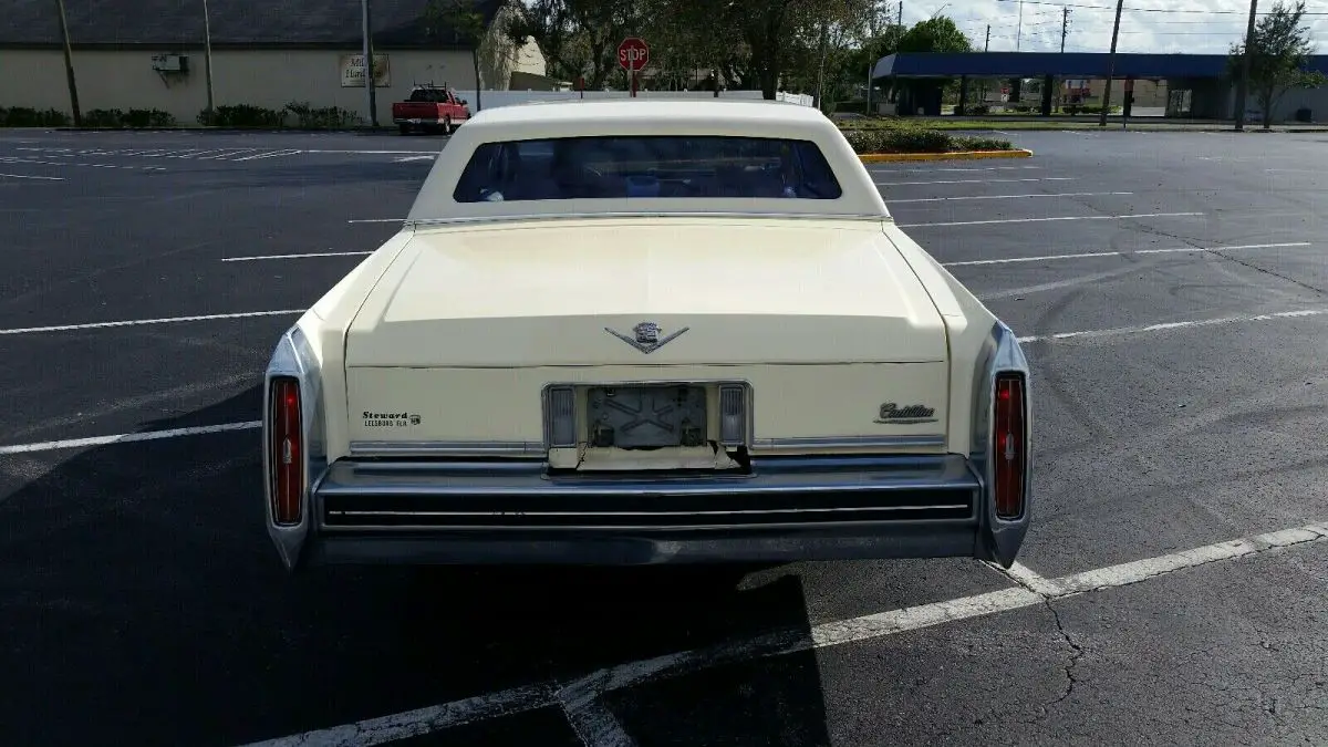 clean 1983 cadillac coupe deville - untouched original time capsule cameo ivory