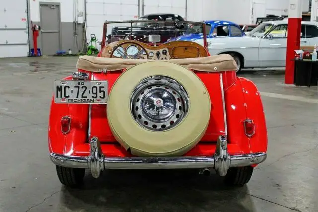 1950 mg td 51251 miles red 1250cc 4 cylinder 4 speed manual