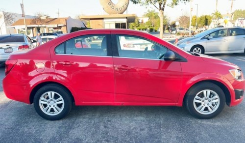 2014 chevrolet sonic lt for sale in california