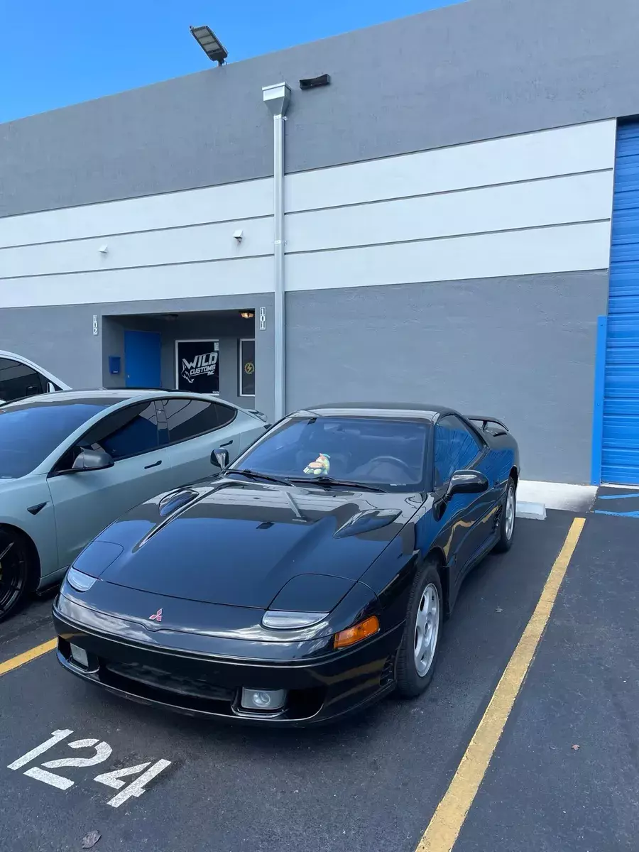 1992 mitsubishi 3000 gt black sl