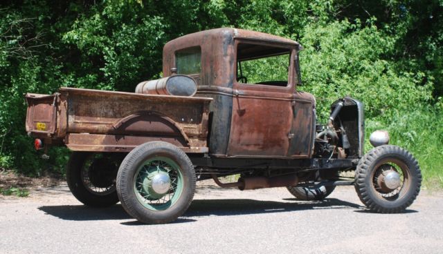 1931 ford model a truck patina barn find daily driver runs good rat rod video