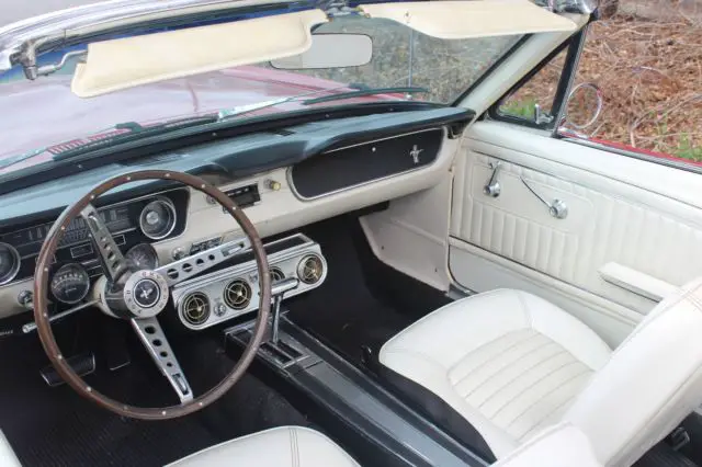 rare 1964-1/2 ford mustang convertible