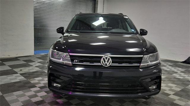 2021 volkswagen tiguan 2.0t se r-line black