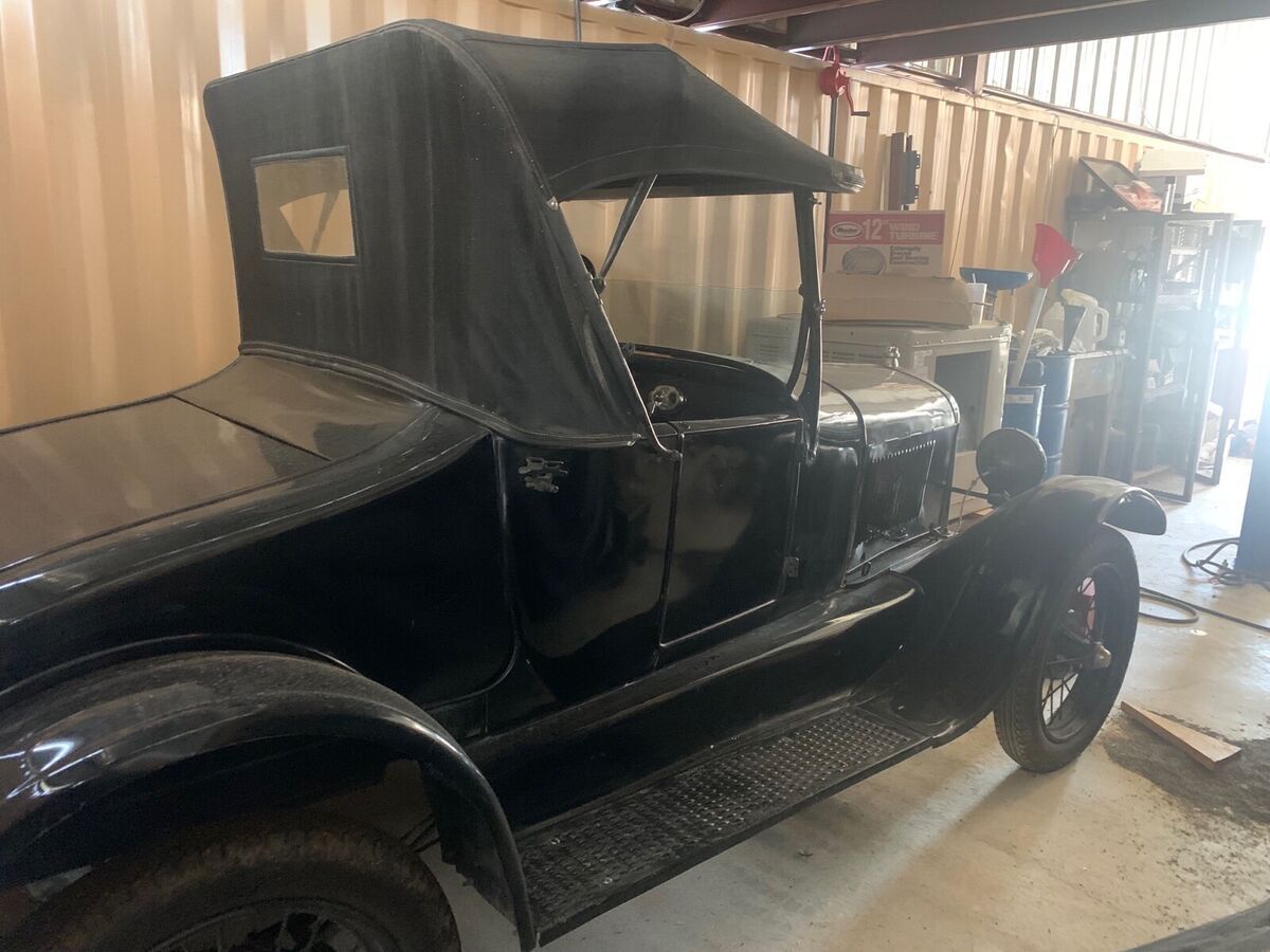 1926 ford roadster convertible black rwd manual
